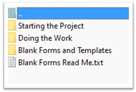Figure 4 - Course Files