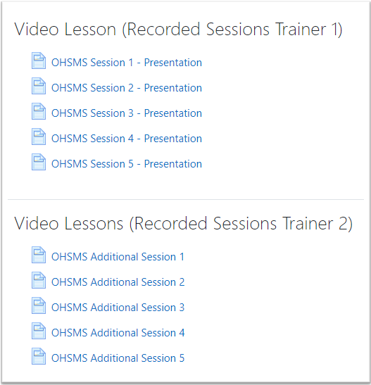 ISO 45001:2018 OHSMS Lead Auditor Recorded Sessions