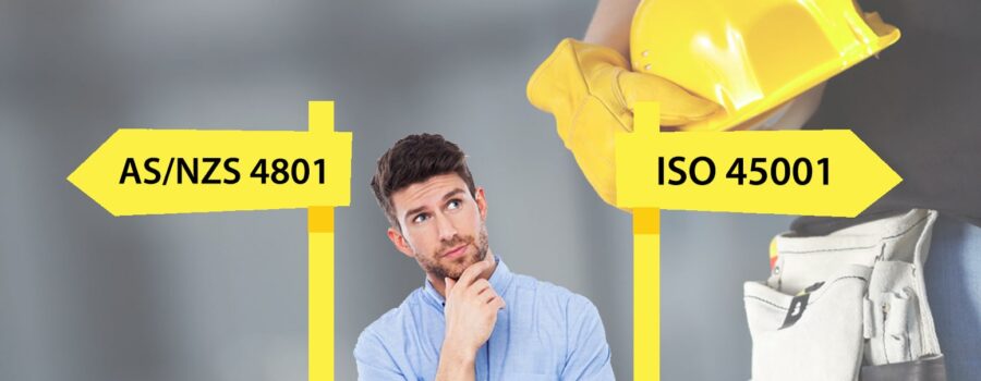 Difference between AS/NZS 4801 and ISO 45001