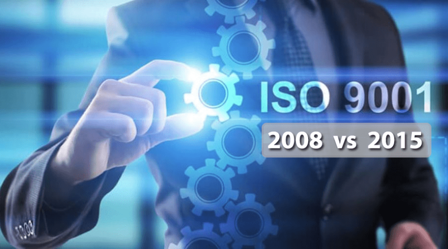 Difference between ISO 9001 version 2008 and 2015