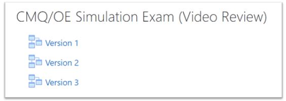 ASQ CMQ/OE Study Materials | 3FOLD Education Centre