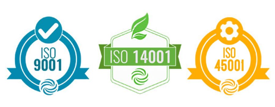 Comparison between ISO 9001, ISO 14001, and ISO 45001