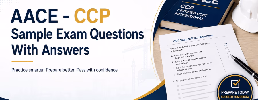 AACE - CCP Sample Exam Questions With Answers