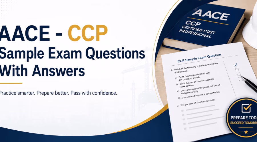 AACE - CCP Sample Exam Questions With Answers