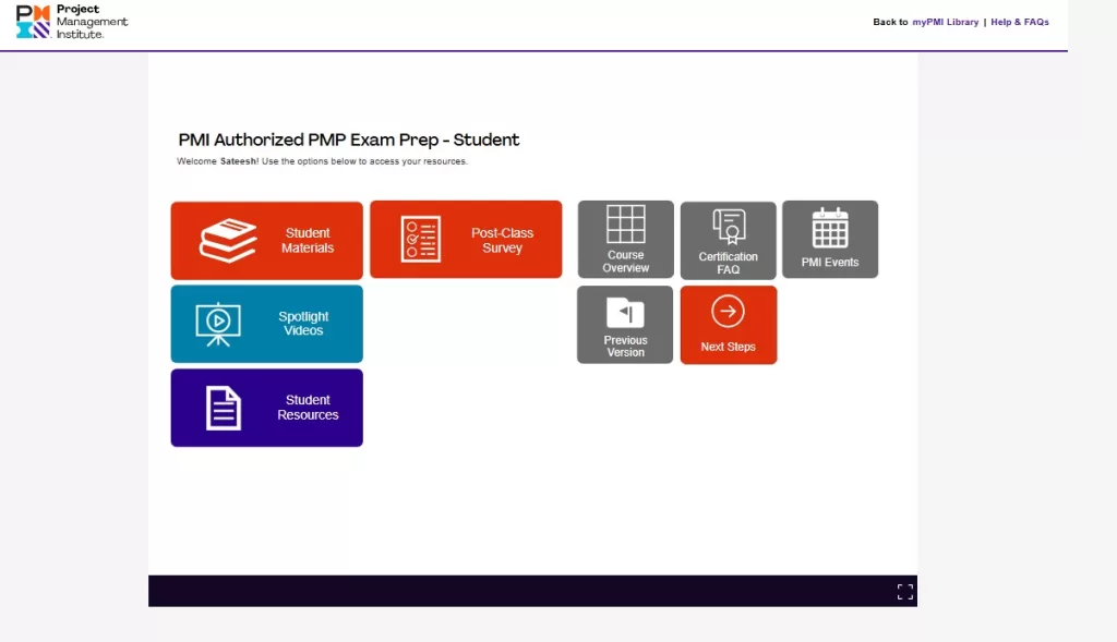 Official Study Materials for PMP Exam - PMI