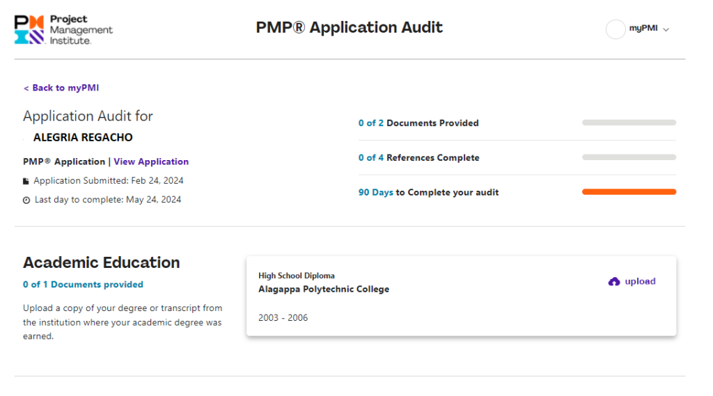 Pmp Audit Example Ensuring PMP Exam Application Audit Compliance