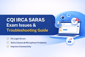 CQI IRCA SARAS Online Exam Issues and Fix Guide