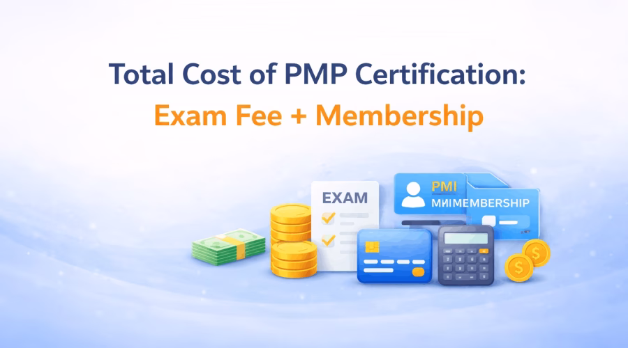 Total Cost of PMP Certification Exam Fee + Membership