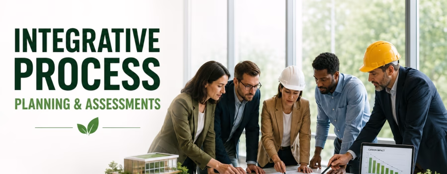 Integrative Process Planning and Assessments with a collaborative sustainable building design team