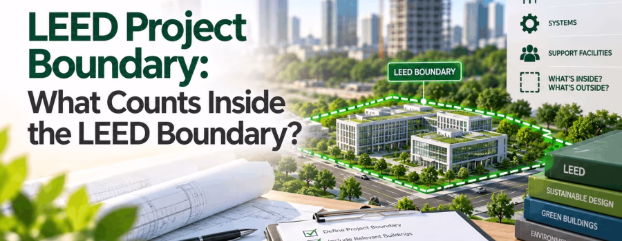 LEED Project Boundary: What Counts Inside the LEED Boundary?