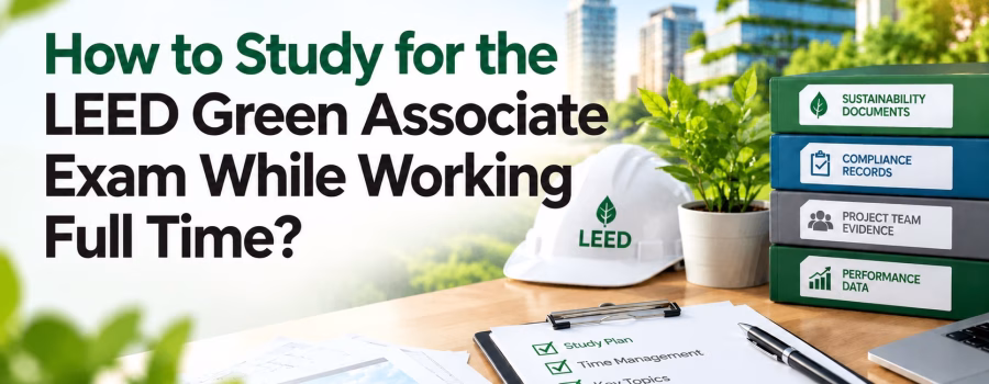 How to Study for the LEED Green Associate Exam While Working Full Time?
