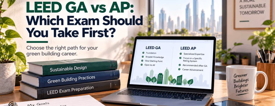 LEED GA vs AP: Which Exam Should You Take First?