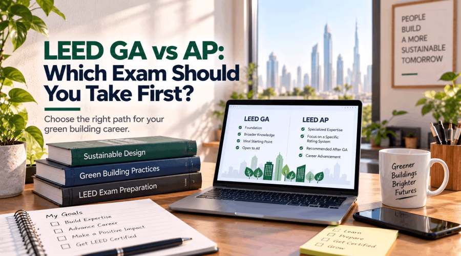 LEED GA vs AP: Which Exam Should You Take First?