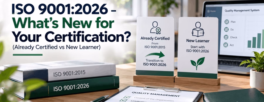 ISO 9001:2026 – What’s New for Your Certification? (Already Certified vs New Learner)