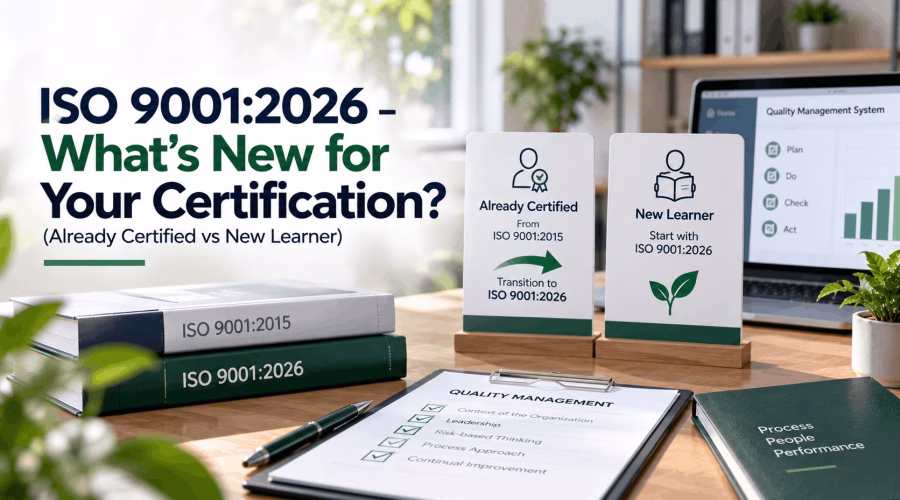 ISO 9001:2026 – What’s New for Your Certification? (Already Certified vs New Learner)